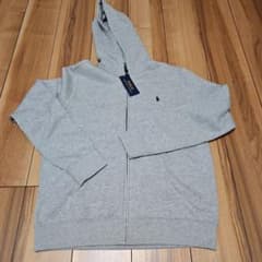 【新品】POLO RALPH LAUREN ジップアップパーカー タグ付きのサムネイル