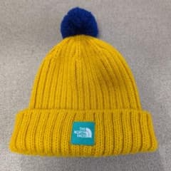 THE NORTH FACE イエローポンポンニットキャップベビー用のサムネイル