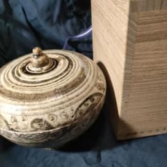 宋胡録 スンコロク タイ古陶 香合 蓋物 東南アジア美術 - メルカリ