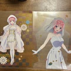 五等分の花嫁 中野一花 クリアファイル 1番くじ 2種のサムネイル