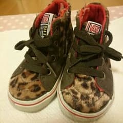 【VANS】ハイカットスニーカー 15㎝のサムネイル