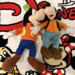 ディズニー グーフィー ぬいぐるみ キーホルダー 2個セットのサムネイル