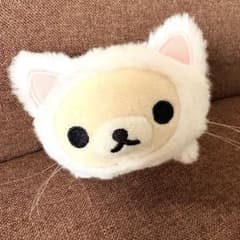 코릴락쿠마 한가로이 고양이 볼 체인 봉제 인형 마스코트 2015