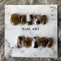 ハンドメイド ネイルチップ 現品販売のサムネイル