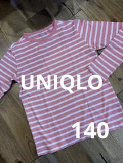 UNIQLO ボーダーロンT 140