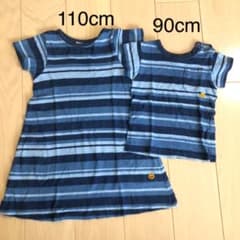 お揃いワンピース　Tシャツのサムネイル