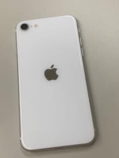 iPhone SE 第2世代 64GB ホワイト SIMフリー キズあり - メルカリ