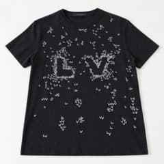 LOUIS VUITTON LVスプレッドエンブロイダリーTシャツ ブラック Sのサムネイル