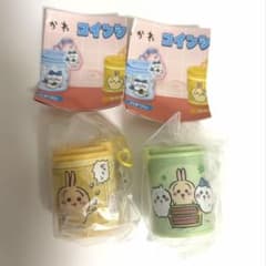 ちいかわ コインシリンダー 2種セット うさぎ　ちいかわ　ハチワレのサムネイル