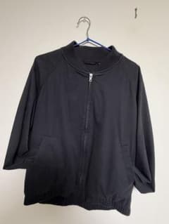 GU ジップアップジャケット ブラック Sサイズ　〈新品〉のサムネイル