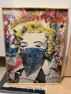 マリリン・モンロー 水晶パネル アートボードのサムネイル