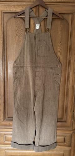 RRL ストライプド ジャスペ ヘリンボーン オーバーオール - メルカリ