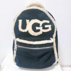 値下げ！！【極美品】UGG リュック ブラック 羊毛 ボア - メルカリ