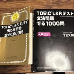 TOEIC L&R テスト 文法問題でる1000問セットのサムネイル