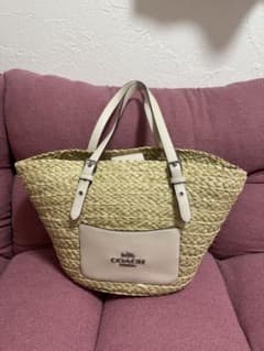 値下げ↓COACH ストロートート - メルカリ