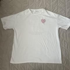 INGNI ハート刺繍 半袖Tシャツ ホワイト Mのサムネイル