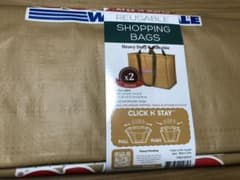 【新品・未使用】コストコショッピングバッグ　2枚セットのサムネイル