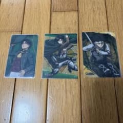 Attack Titan Levi Photocard Goods Set