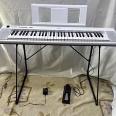 19年製YAMAHA piaggero NP-12WH 電子ピアノ キーボード - メルカリ