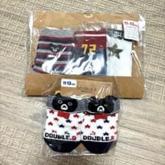 新品 DOUBLE_B ミキハウス ソックスセット11-13cmのサムネイル
