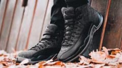 Jordan 12 レトロウール ブラック 値段交渉承ります。のサムネイル