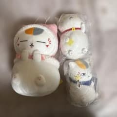나츠메 친구장 냥코 선생님 봉제인형 3점 세트 * 장미 판매 불가