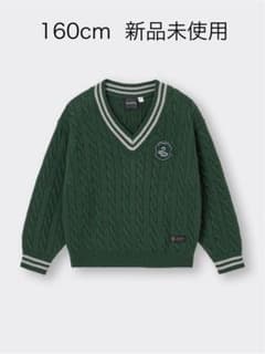 GU ハリー・ポッター スリザリン　Vネック セーター　160cmのサムネイル