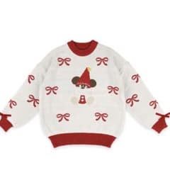 リルリンリン　セーター　ディズニー　クリスマス　2025 リボンのサムネイル