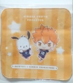 ハイキュー!!×サンリオ ミニタオル 日向翔陽 ポチャッコのサムネイル