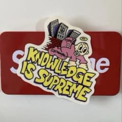 Supreme ステッカー KNOWLEDGE IS ノベルティ非売品希少 - 2