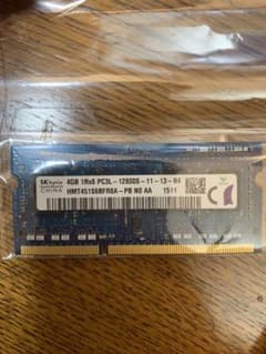 メモリ PC3L 12800S 4GB 1枚のサムネイル