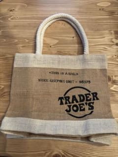 TRADER JOE’S ジュート 麻 エコバッグのサムネイル