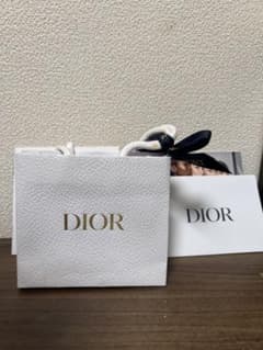 クリスチャンディオール　ショップ袋　リボン付きミニのサムネイル