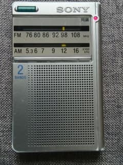 SONY ソニー ICF-R46 ラジオ 名刺サイズ [中古品] - メルカリ