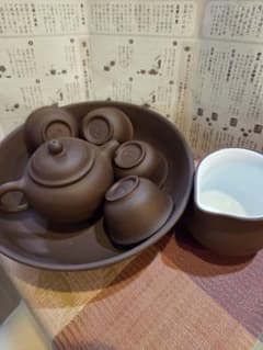 中国茶器セット 急須と茶碗5個付きのサムネイル