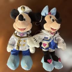 ミッキー ミニー ディズニーシー 5周年 ぬいぐるみバッジのサムネイル