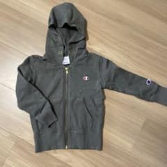Champion キッズ ジップパーカー グレー 100cmのサムネイル