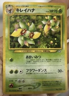 旧裏 第二世代ポケモンカード No.182 ☆キレイハナ - メルカリ