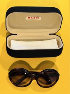 MARNI サングラス べっ甲柄 ケース付き 希少廃盤モデル - メルカリ