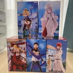 GIGO限定] リゼロ フィギュア 5個セット スバル フェルト プリシア 他