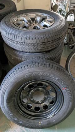 BRIDGESTONE DUELER 195/80R15 4本セットのサムネイル