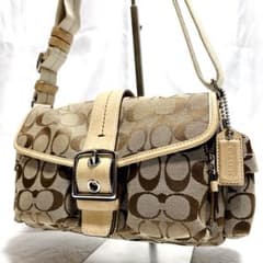 COACH コーチ SOHO ソーホー 6835 シグネチャー ショルダーバッグ