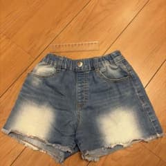 GLOBAL WORK キッズ デニムショートパンツ Lのサムネイル