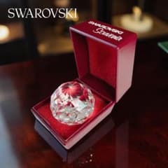 希少✨SWAROVSKI スワロフスキー クリスタル ペーパーウェイト 置物