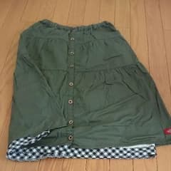 Dickies スカート 七分丈 カーキのサムネイル