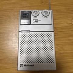 National pepper 015 FM/AM2バンド ラジオ 昭和レトロ - メルカリ