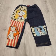 101匹わんちゃん デニム風パンツのサムネイル