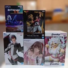 最新プライズフィギュアまとめ売り5体セット - メルカリ
