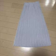 PLEATS PLEASE】イッセイミヤケ プリーツスカート ライトグレー M