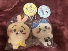 ちいかわ お出かけ楽しみ！なもちっとマスコット うさぎ ハチワレ 2種